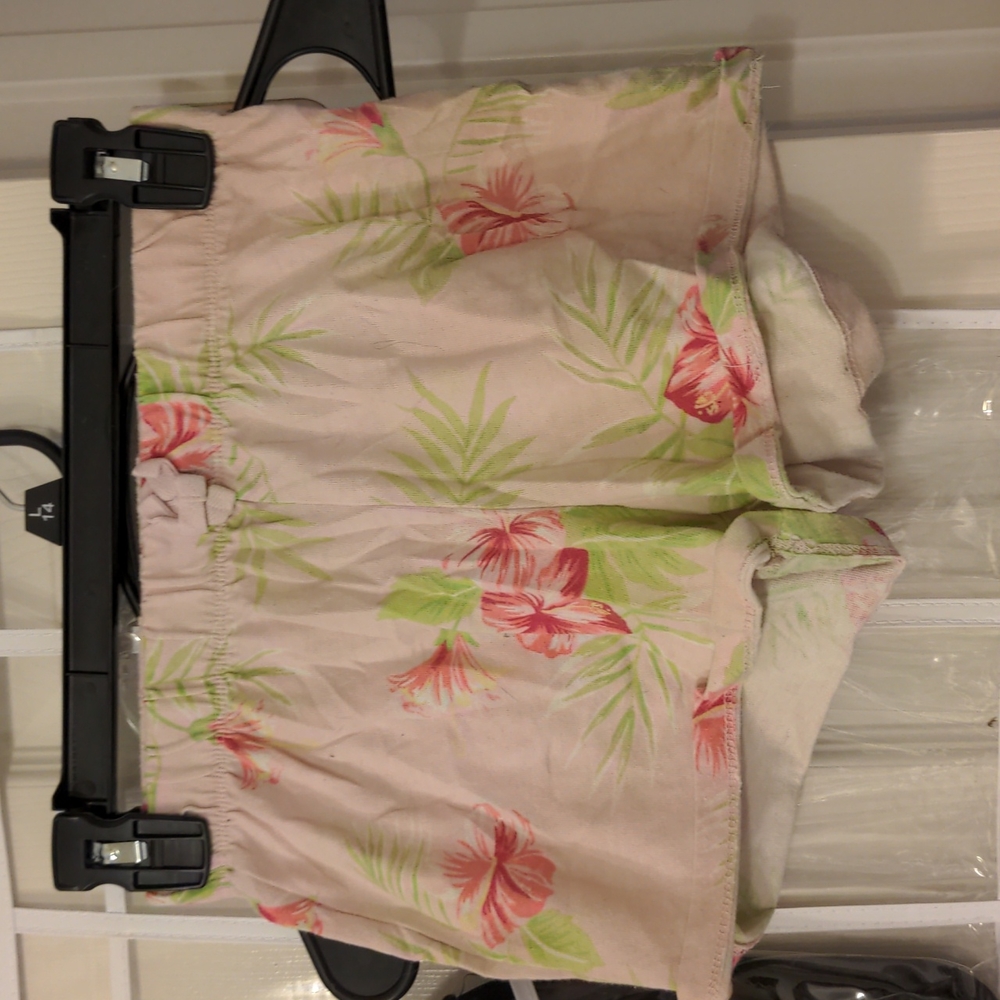 Girls floral shorts